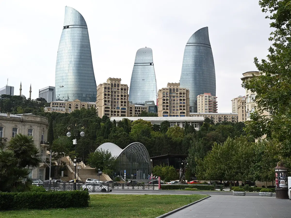 Flame Towers, Baku, Azerbaijan