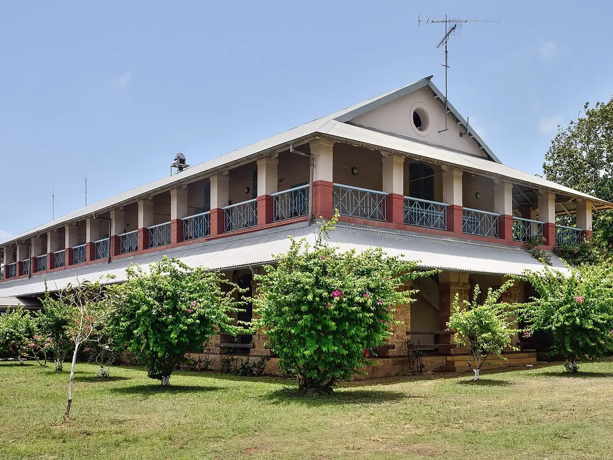 Historic building on Île Royale, Îles du Salut, French Guiana