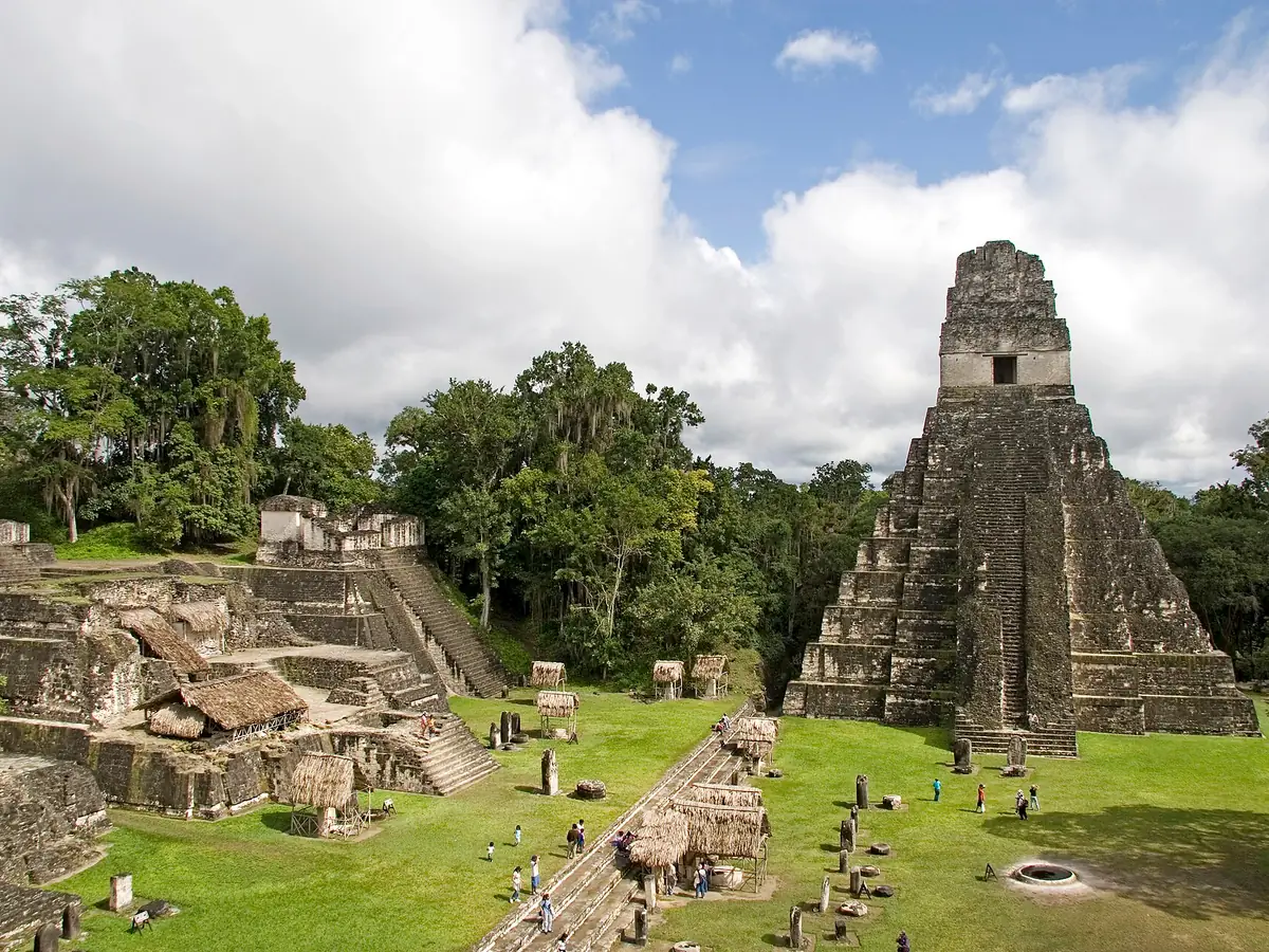 Maya temples of Tikal, Guatemala