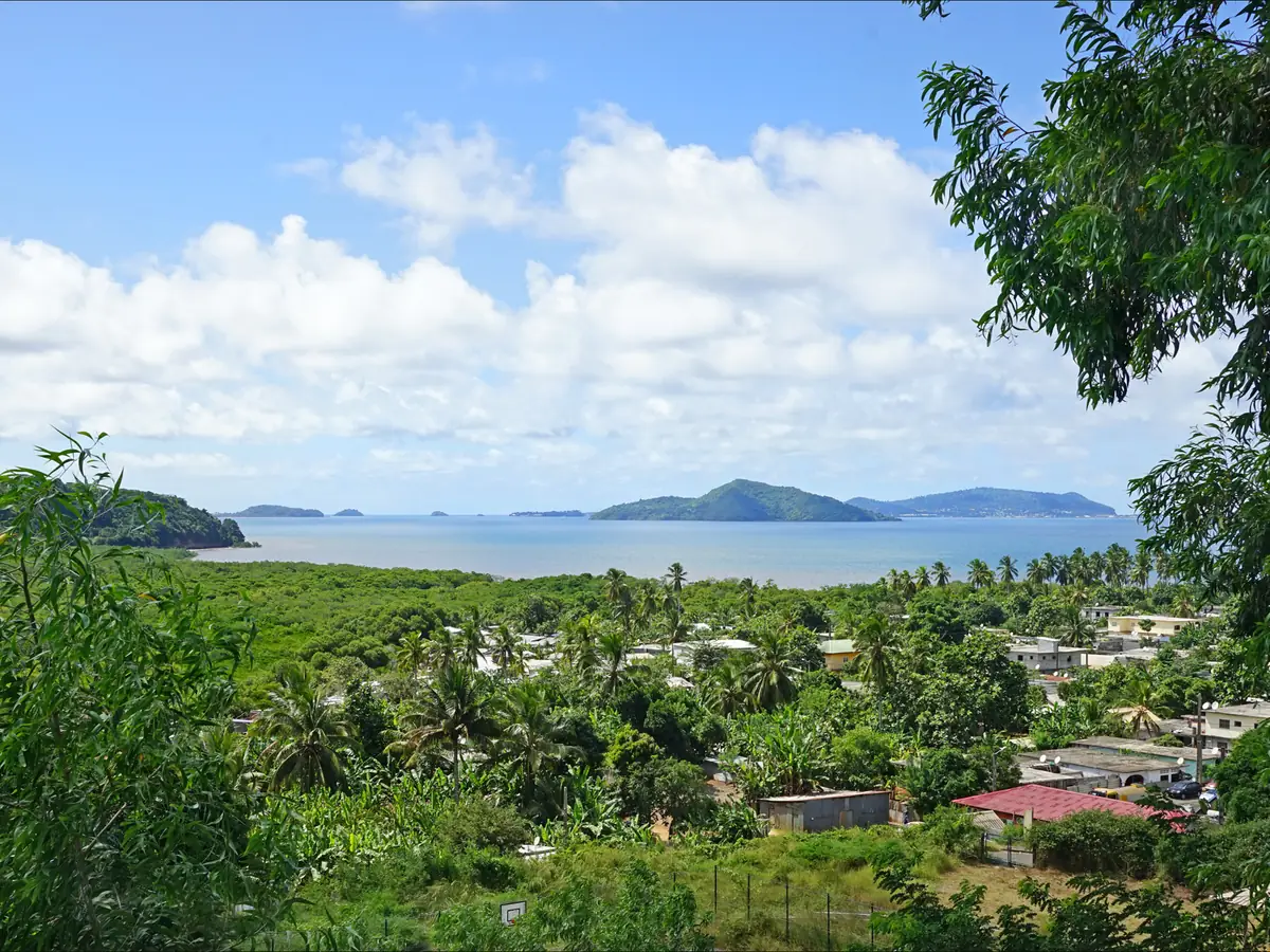 Lagoon at Dembéni, Mayotte