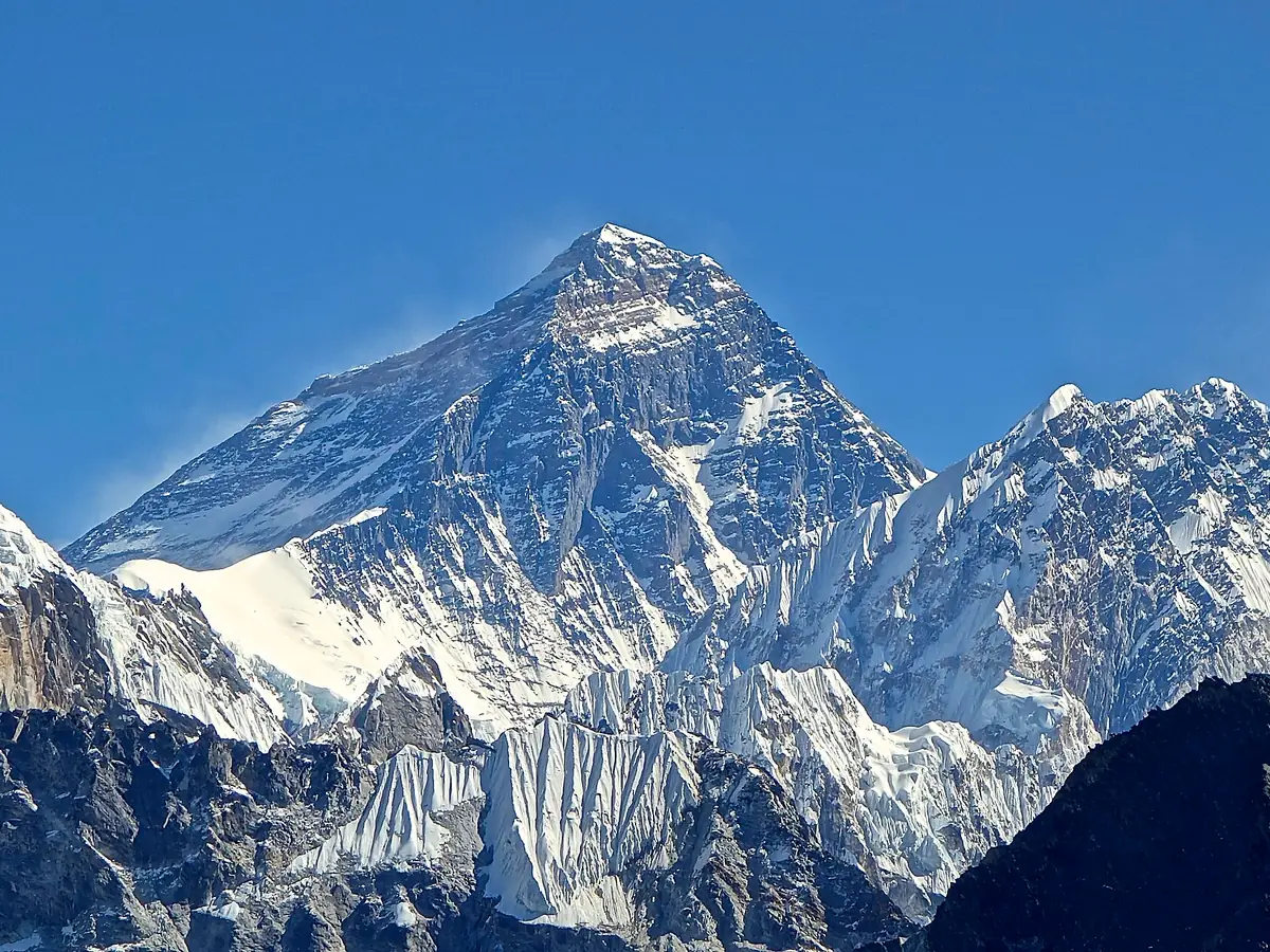Mount Everest seen from Gokyo Ri, Nepal