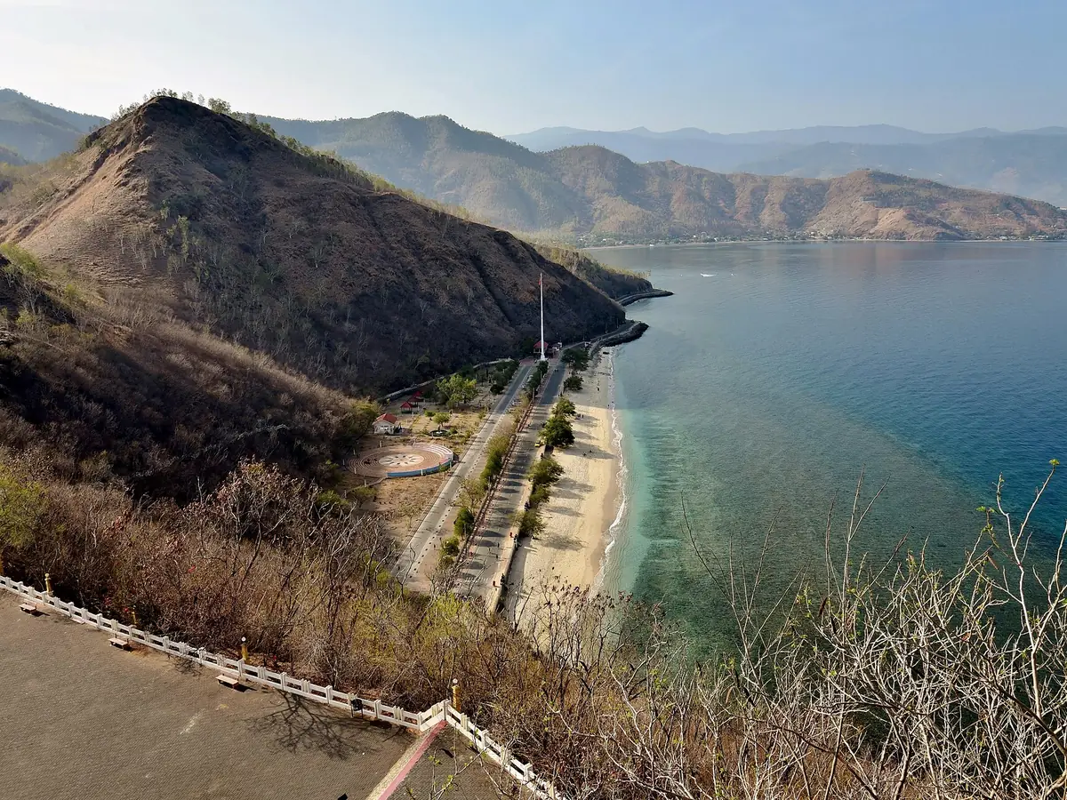 Cristo Rei beach, Dili, Timor-Leste