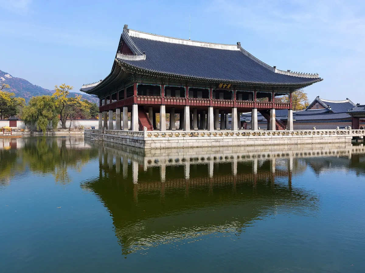 Gyeonghoeru Pavilion, Gyeongbokgung Palace, Seoul, South Korea