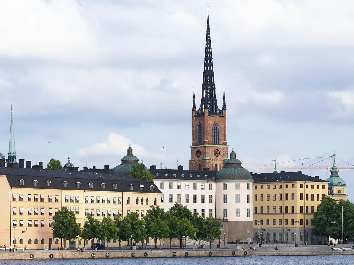 Riddarholmen and Riddarholm Church, Stockholm, Sweden